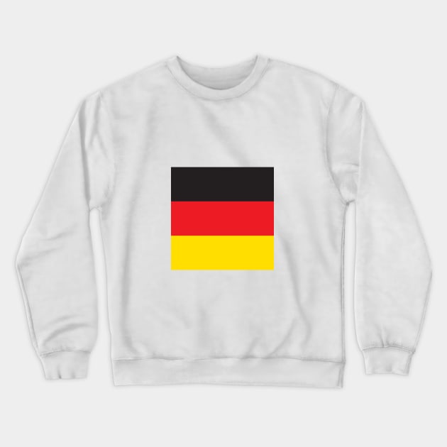 3 Color Combination, Flag Crewneck Sweatshirt by B&K